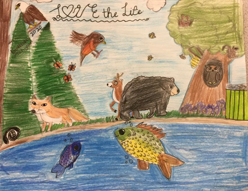 Ashrah Kelly's First Place Poster