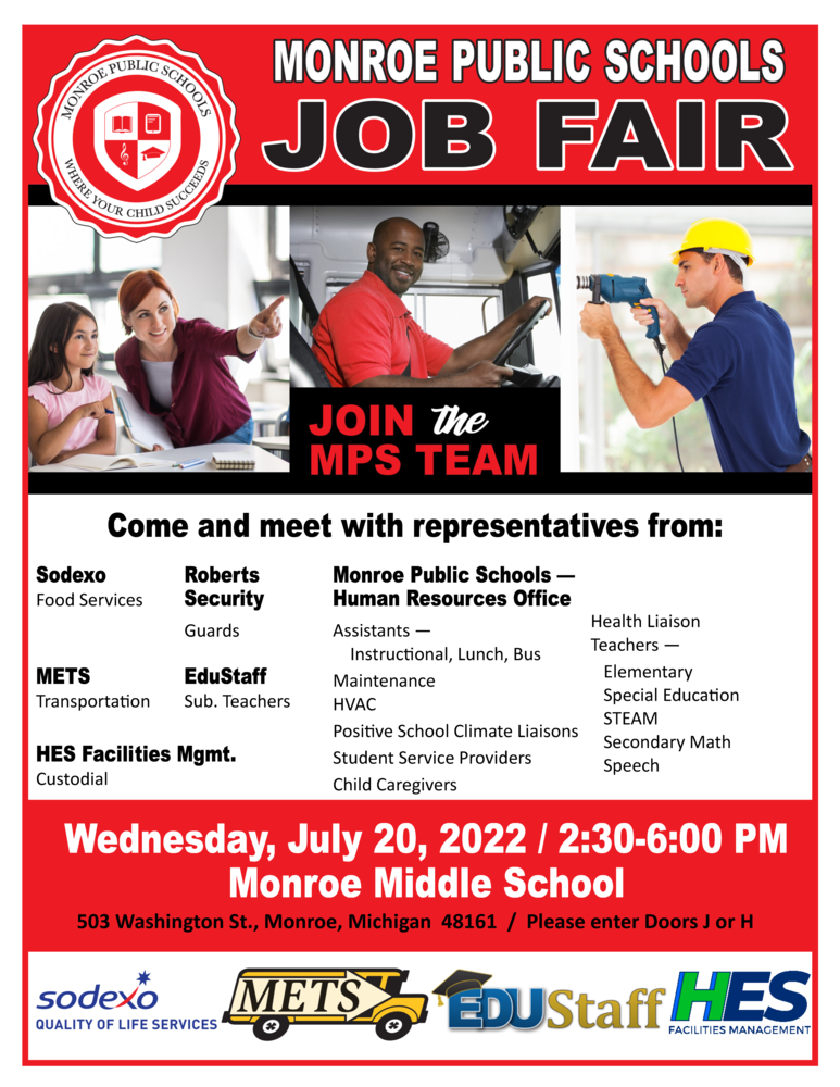 MPS Job Fair - July 20, 2022