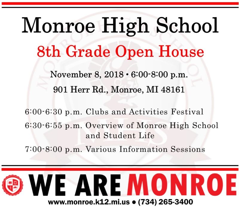 8th Grade Open House