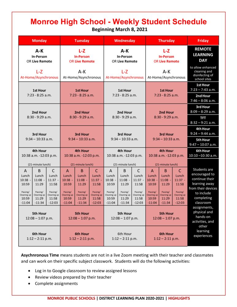 District Learning Plan - 10th-12th - Page 2