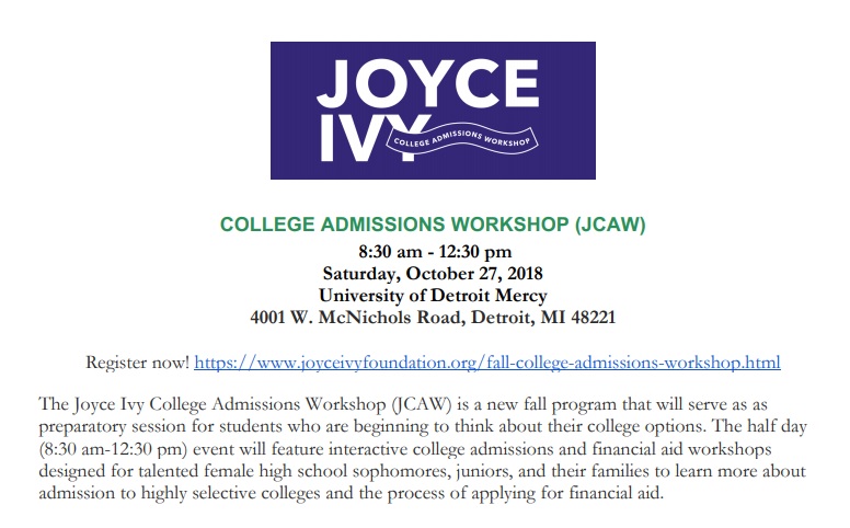JCAW Flyer