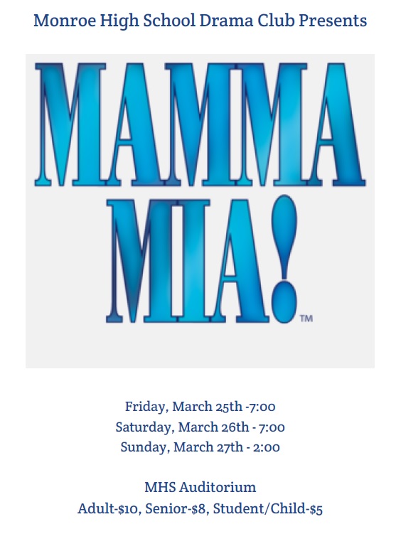 Mamma Mia Flyer