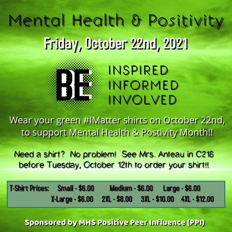 Mental Health and Positivity Month