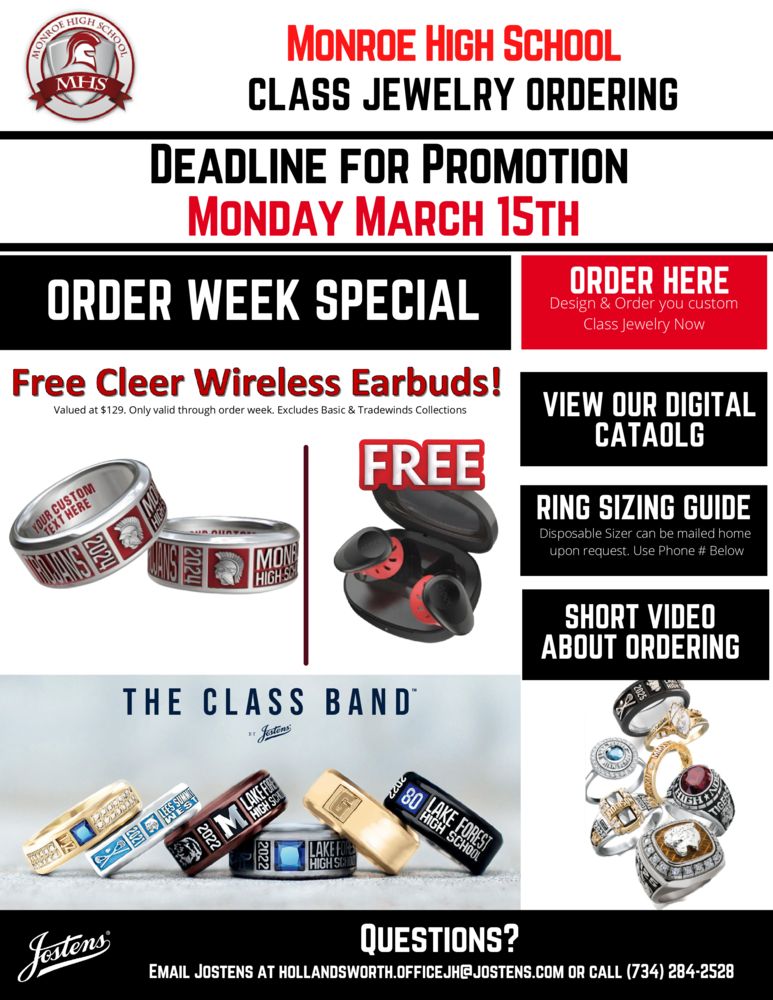 Jostens Ring Flyer & Video
