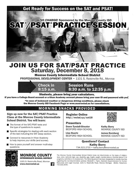 SAT PSAT Practice Session