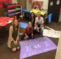 MHS students supporting fellow student
